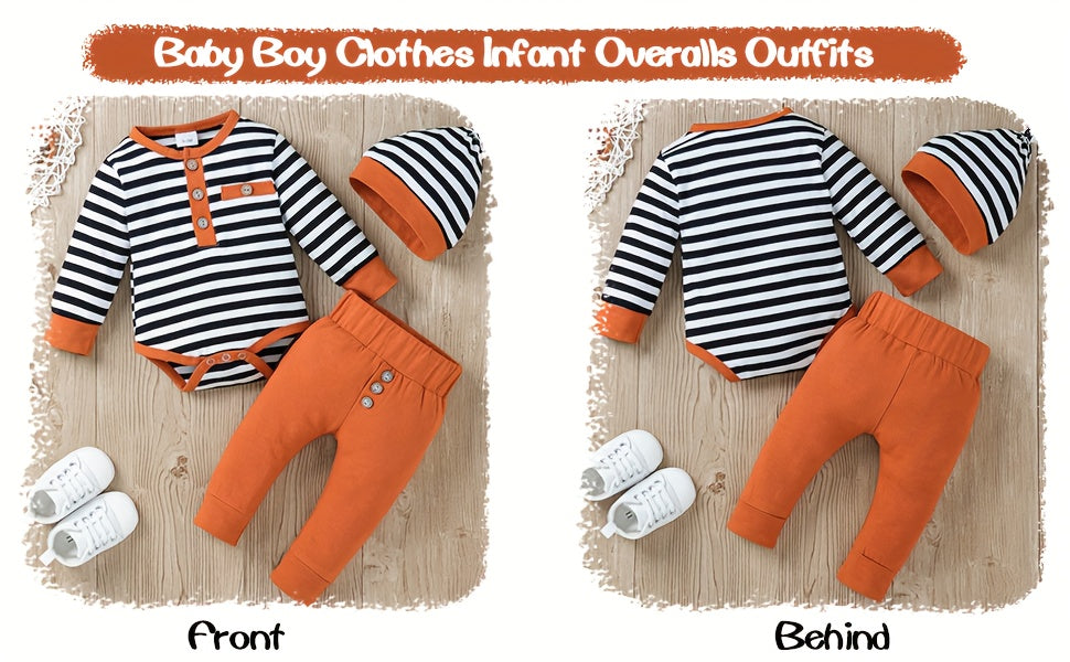 Newborn Boy Baby Clothes Autumn And Winter Baby Clothing Long Sleeved Hooded Hooded Hoodie And Red Checkered Pants Set with 0-18 Months, for Outdoor